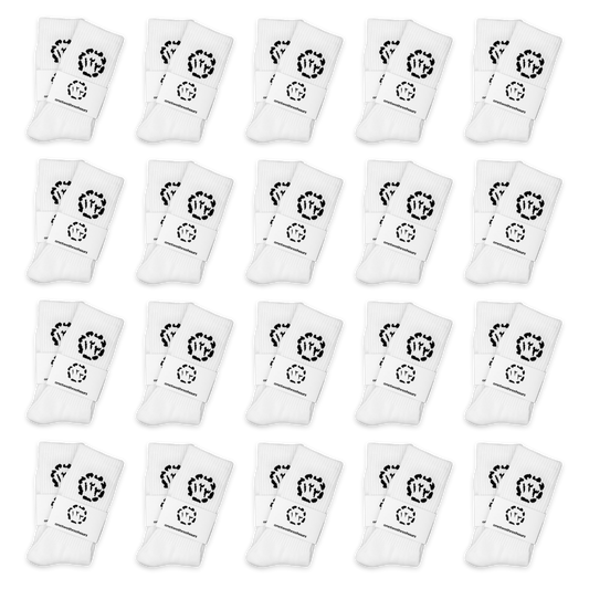 20 Paar Logo Socken