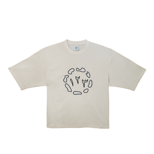 Loop Embroidery T-Shirt - onetwothreehours