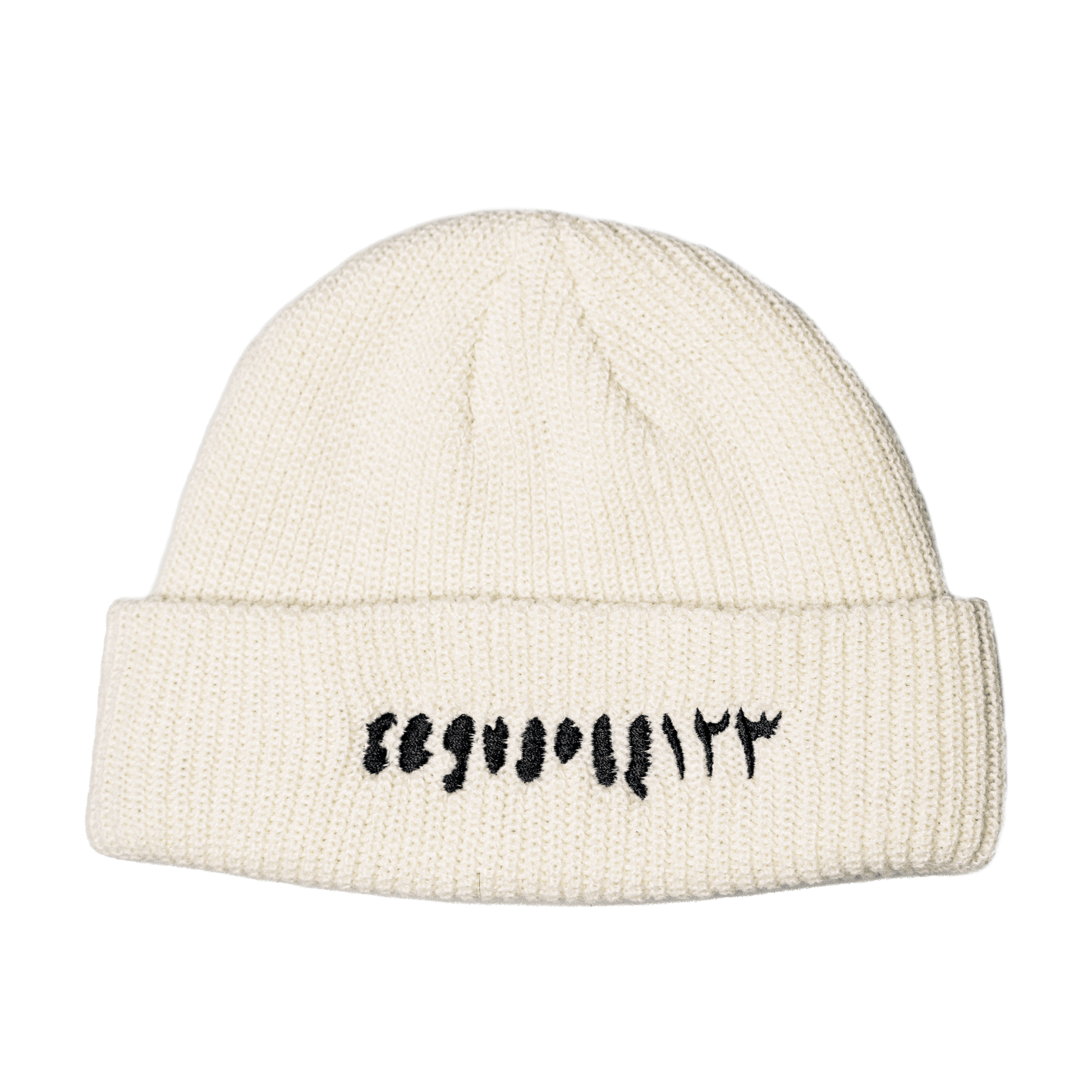 Otth - Logo Beanie Beige - onetwothreehours
