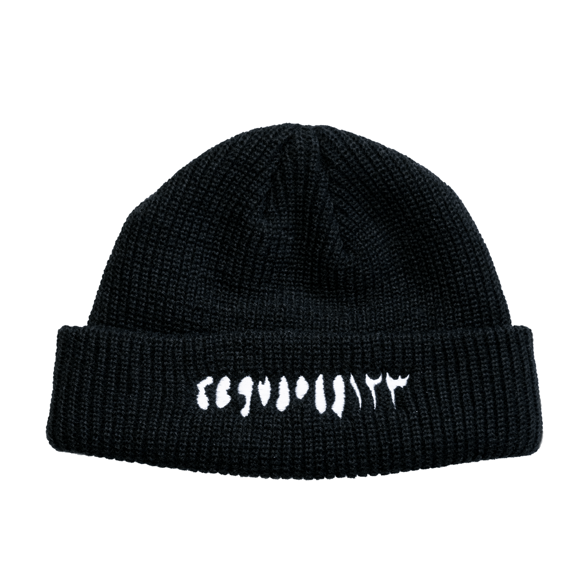 otth - Logo Beanie Black - onetwothreehours